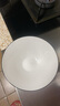 康琴（KANGQIN）釉下彩简约餐具碗盘套装网红菜盘家用面碗大汤碗ins陶瓷餐具 4个8英寸斗笠碗 4件套 实拍图