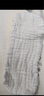 安可新 婴儿7A抗菌纯棉纱布尿布【6条装】新生儿12层透气可水洗17*45cm 实拍图