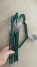 WANIOT衣架 加粗衣架家用挂衣学生宿舍用无痕防滑防肩 【防滑无痕不鼓包】墨绿色 50个装 实拍图