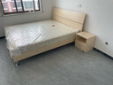 全友家居 双人大床家用高脚床板式床现代简约原木风主卧室床1.8x2米 实拍图