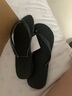 havaianas哈唯纳Slim细带夹脚女人字拖平底海边沙滩夏情侣拖鞋 0090-火耀黑 35-36 巴西码 实拍图