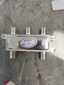 HAILE海乐（Haile）视频分配器 1分4有线电视信号408分配器5-1000MHZ 公制F头 FP-4G带接头 实拍图