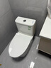 九牧（JOMOO）11173-2-1/31KB-3大力神普通马桶家用虹吸抗菌节水坐便器305坑距 实拍图