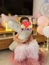 欧妮姿生日场景布置女孩生日气球道具氛围布置场景派对装饰快乐玫瑰金 实拍图