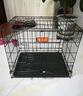 宠乐乖狗笼猫笼 狗笼子中大型犬加粗加密带厕所狗窝家用折叠兔笼宠物笼 银彩色 角钢加粗加密130*60*70cm 实拍图