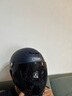 野马（YEMA）3c认证新国标A类365S电动车头盔男女加大码大号大头围夏季摩托车安全帽 皮亚蓝配黑茶长镜 实拍图