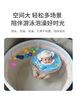 iuu婴儿游泳桶免安装 儿童洗澡桶 可折叠泡澡桶 家用新生儿游泳浴桶 【超大号】游泳桶+游泳圈+浴袋 材质：母婴级面料，七层加厚保温 实拍图