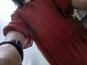 德玛纳【法式风情连衣裙】浪漫主义气质显白轻松度假风褶皱肌理感裙女 实拍图