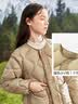 巴拉巴拉童装男童羽绒服秋冬季女小童中大童V领时尚保暖外套208424107221 实拍图