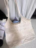 梵昇昱托特包包夏季休闲度假海边仙气蕾丝网纱腋下单肩女包大容量通勤包 蕾丝单肩包 实拍图