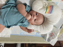 bebebus婴儿定型枕改善头型0-1岁宝宝枕头0到6个月新生儿枕 抗菌款 实拍图