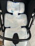 babycare天丝苎麻车席透气宝宝专用手推车坐垫通用席子云朵乐章38×70CM 实拍图