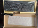 航世（BOW）HW156S-A键盘 有线键盘 办公键盘 超薄便携 96键 台式笔记本键盘  巧克力按键 黑色 实拍图