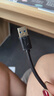 毕亚兹 高速USB3.0数据线传输公对公 2米 双头移动硬盘盒高速传输数据连接线 笔记本散热器车载MP3线  实拍图