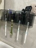 佳帮手牙刷杯置物架免打孔漱口杯壁挂式牙刷架置物架卫生间牙杯架 四杯 实拍图