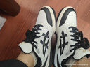 亚瑟士ASICS运动休闲鞋男鞋女鞋复古板鞋舒适篮球鞋 GEL-SPOTLYTE LOW 白色/黑色 42.5 实拍图