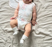 贝肽斯婴儿衣服包屁衣夏季薄款新生儿宝宝优可丝无袖背心连体哈衣 实拍图