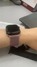 Apple/苹果 Watch Series 10 智能手表GPS款42毫米亮黑色铝金属表壳黑色运动型表带S/M MX1M3CH/B 实拍图