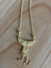 中国黄金（CHINA GOLD）足金精品幸福花嫁流苏黄金套链项链送女友老婆生日七夕情人节礼物 约 5.8g（克重多退少补） 实拍图