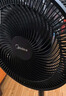 美的（Midea）【超级单品】七叶轻音立式电风扇家用柔风落地扇台式桌面小型风扇大风量节能摇头宿舍电扇 SAF30AB 实拍图