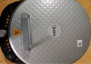 美的（Midea）国家补贴 电饼铛 家用双面加热不沾电饼档煎饼锅 可做三明治 加深加大烤盘早餐机煎烤机烙饼锅 【性价比推荐】上下独立加热 JKE30T76 实拍图