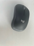 罗技（Logitech）M185鼠标 无线鼠标 办公鼠标 对称鼠标 黑色灰边 带无线2.4G接收器 实拍图