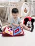 迪士尼（Disney）布书1-3岁宝宝生日礼物一周岁蒙氏早教玩具新生儿礼盒高档土豪书 米奇布书+背包礼盒装【16大场景+蒙氏教育】 2岁男孩女孩早教书婴儿撕撕书 实拍图