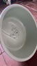 福爱家洗脸盆特大号加厚52cm家用洗菜盆洗衣盆宠物宝宝洗澡盆塑料盆脸盆 实拍图