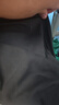 顶峰保罗（Dingfengbaoluo）冰丝休闲短裤男夏季纯色宽松透气运动速干沙滩裤子HYJ02黑色2XL 实拍图