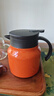 PAKCHOICE 闷茶壶316不锈钢焖茶保温泡茶壶水分离小型焖泡杯陶瓷内胆带滤网 【活力橙】800ml 实拍图
