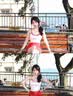 麓格立泳衣女分体裙式爆款沙滩温泉游泳衣高级显瘦修身纯御分体式比基尼 红色比基尼四件套均码【80-120】 实拍图