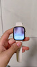 Apple/苹果 Watch Series 10 智能手表GPS款46毫米玫瑰金色铝金属表壳淡桃粉色运动型表带S/M MX293CH/B 实拍图