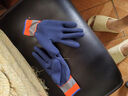 创一透气王 劳保手套涂胶 耐磨防滑乳胶加强指工作干活透气 防护手套浸胶劳动保护胶皮挂胶手套批发夏季 （升级3倍耐磨）轮胎橡胶36双 实拍图
