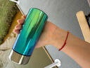 MULTIPOTENT钛保温杯双层保温杯炫彩随行杯带过滤钛博仕系列蓝绿色280ml 实拍图