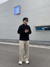 米家小米 方框偏光太阳镜高清男女通用开车驾驶防紫外线墨镜 曜石黑 实拍图