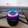 赛达蓝牙音箱无线便捷式户外迷你小音响防水手机车载低音炮广场舞高音质喇叭带挂绳可收款 科技黑基础版【蓝牙5.0+大音量】 实拍图