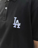 NEW ERA纽亦华MLB短袖t恤男时尚休闲运动polo衫 13280345-黑色/洛杉矶道奇队 L 实拍图