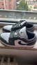 Jordan篮球鞋男子AJ 1乔丹JORDAN 1运动鞋553558-152灰色43 实拍图