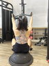 洁丽雅（Grace）柔软吸水速干抗菌防螨纯棉浴巾男女士条纹洗澡巾 实拍图