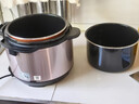 美的（Midea）电压力锅电高压锅 家用6L大容量多功能电饭煲高压电饭锅不粘双胆 智能煮饭煲汤 一键排气 【5升一锅双胆】YL50X3-102R- 5L 实拍图