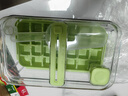 【出口转内销】按压冰块模具冰格家用食品级制冰盒冰箱制冰神器 【清新绿56格】双层套装 赠冰铲 实拍图