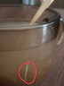拜杰早餐杯燕麦杯玻璃碗茶色玻璃杯杯子牛奶杯马克杯水杯带勺子430ML 实拍图