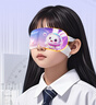 好视力小学生蒸汽眼罩遮光热敷叶黄素缓解眼疲劳自发热兔子宇航员7片 实拍图