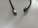 绿联 Type-C转Micro USB3.0硬盘数据连接线 适用Mac手机笔记本电脑接移动硬盘高速连接线 0.25米 90995 实拍图