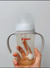 贝亲（Pigeon）PPSU自然离乳双把手重力球吸管奶瓶 240mL 6月以上 AA252 实拍图