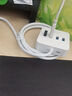 绿联USB3.0扩展器高速4口分线器 扩展坞HUB集线器 笔记本电脑一拖四多接口转换器延长线1.5米30221 实拍图