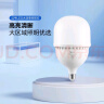 公牛（BULL）LED灯泡高亮球泡柱形灯厂房车间商超食堂50W球泡白光6500KE27螺口 实拍图