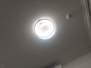 雷士（NVC）吸顶灯客厅大灯智能LED照明北欧现代高显灯饰-白星雨圆灯包安装 实拍图