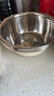国风不锈钢盆304食品级洗奶瓶盆奶瓶清洗盆和面专用盆家用厨房揉面盆 【抗菌304】小熊盆+沥水篮24cm 实拍图