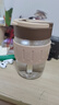 物生物（RELEA）玻璃杯水杯女士咖啡杯高颜值吸管杯高硼硅茶杯学生杯子节日礼物 实拍图